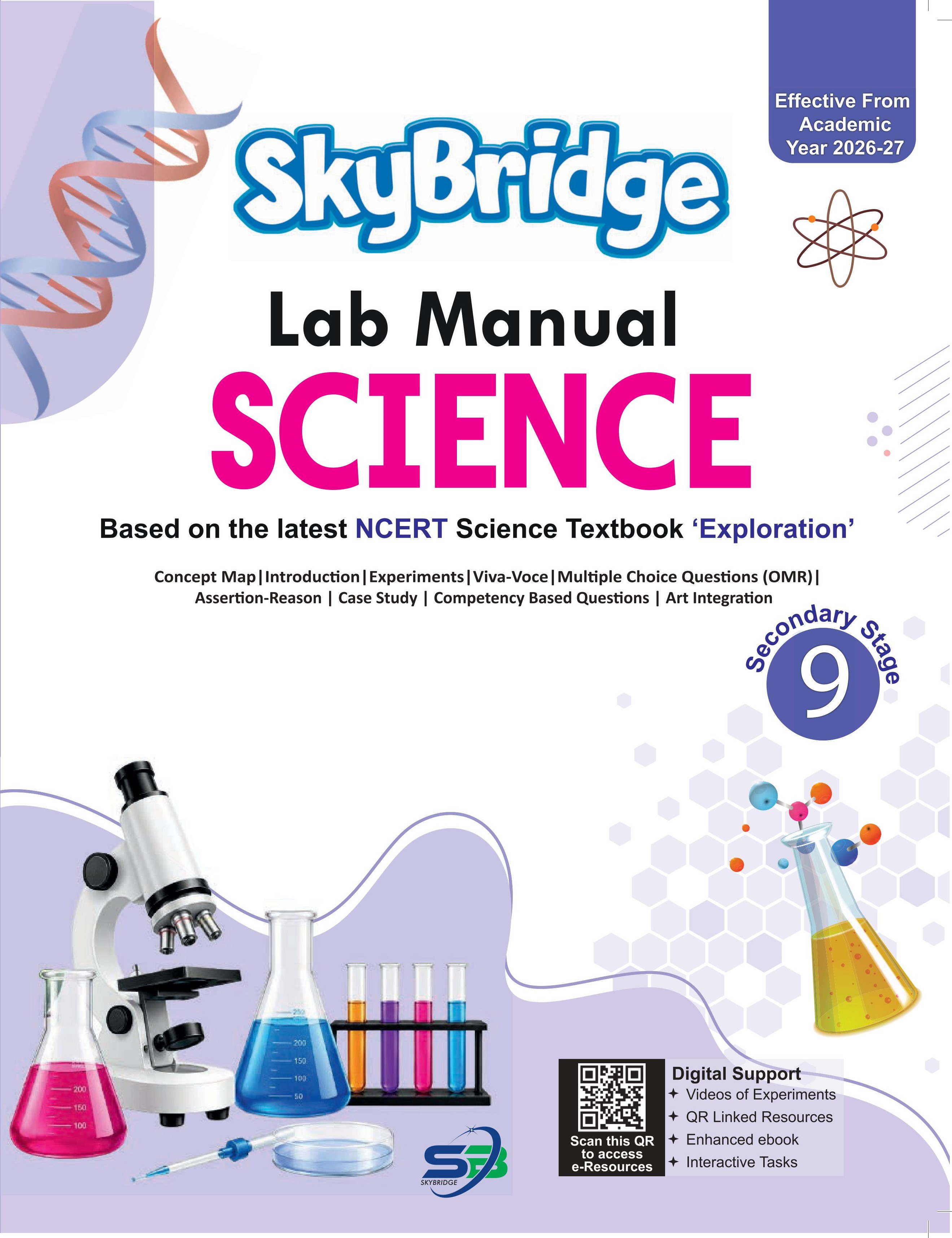 SkyBridge Lab Manual Science 9 (Effective From Academic Year 2026-27)